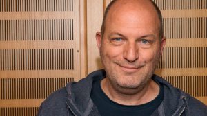 Der Autor im Senderstudio